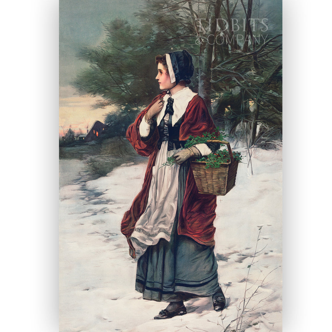 Vintage Art Print | Beauty in the Season