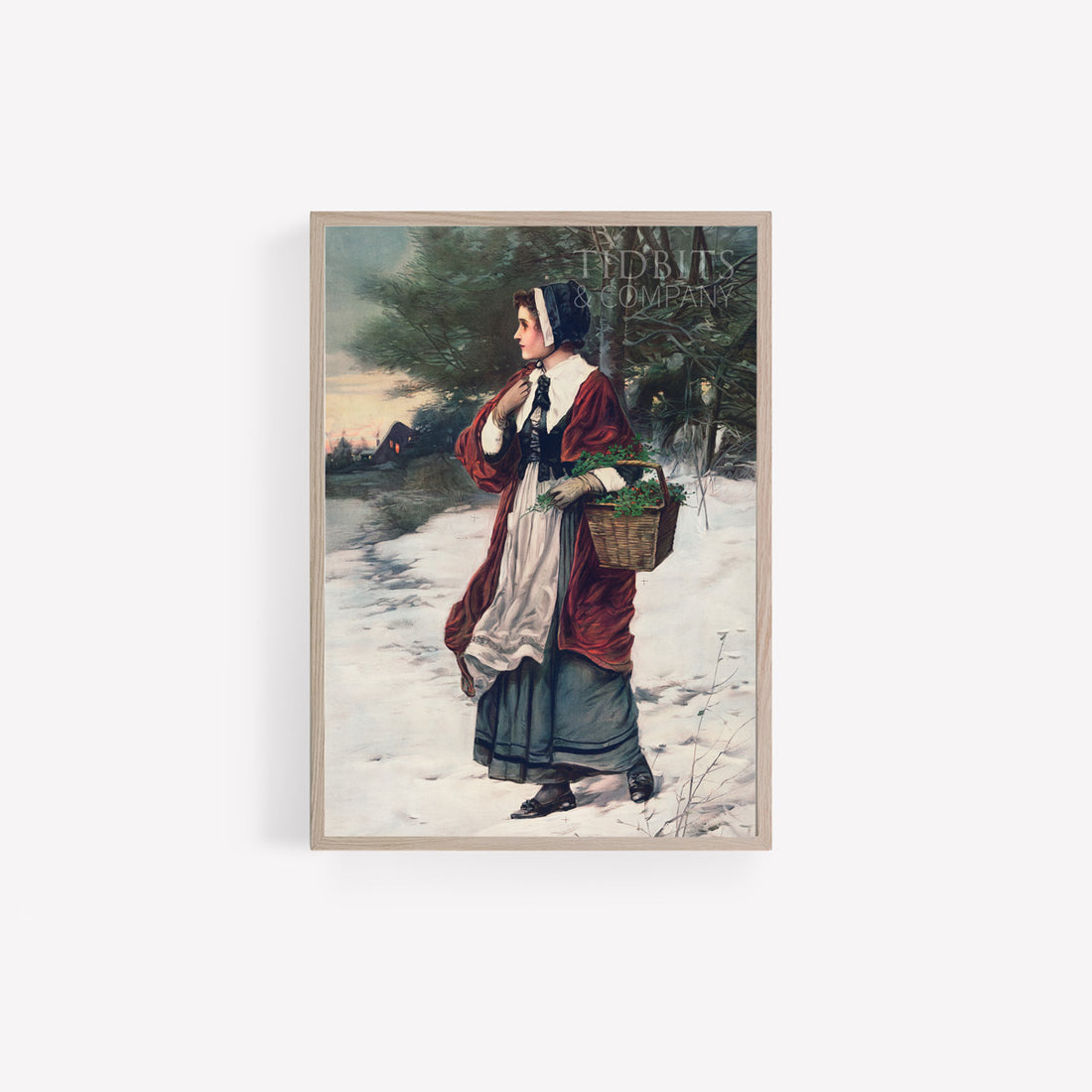 Vintage Art Print | Beauty in the Season