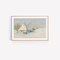 Vintage Art Print | Brave the Cold