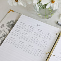 2024 Printable TIDBITS Day Planner