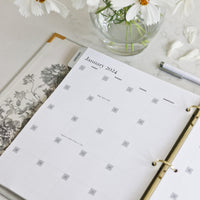 2024 Printable TIDBITS Day Planner