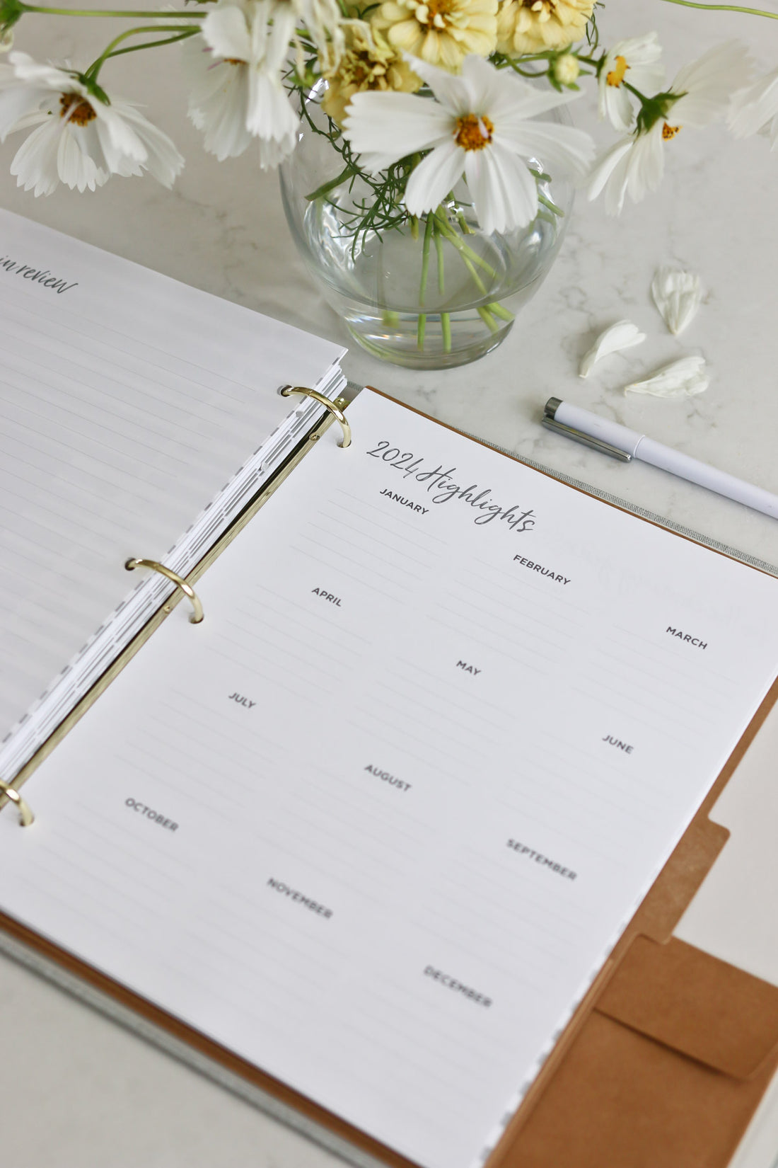 2024 Printable TIDBITS Day Planner