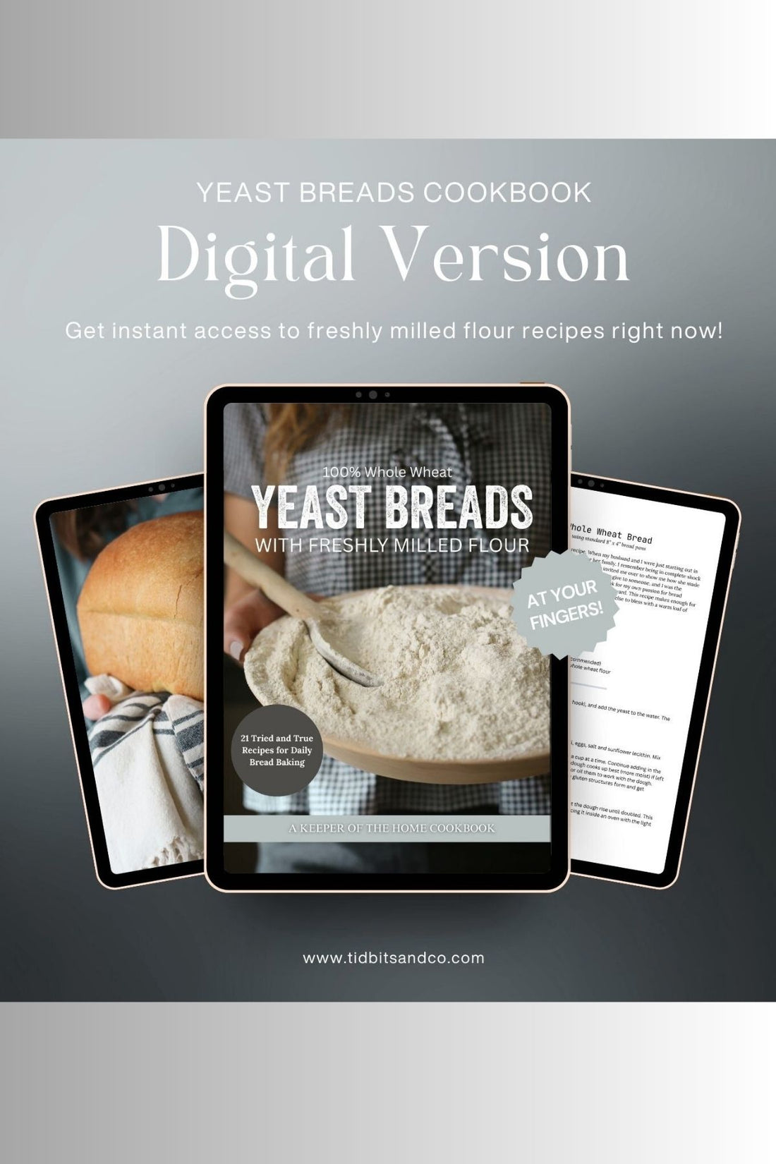 Digital Yeast Breads Cookbook