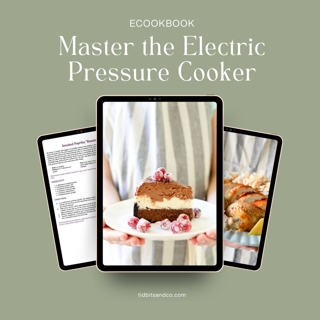 Digital Master the Electric Pressure Cooker Cookbook