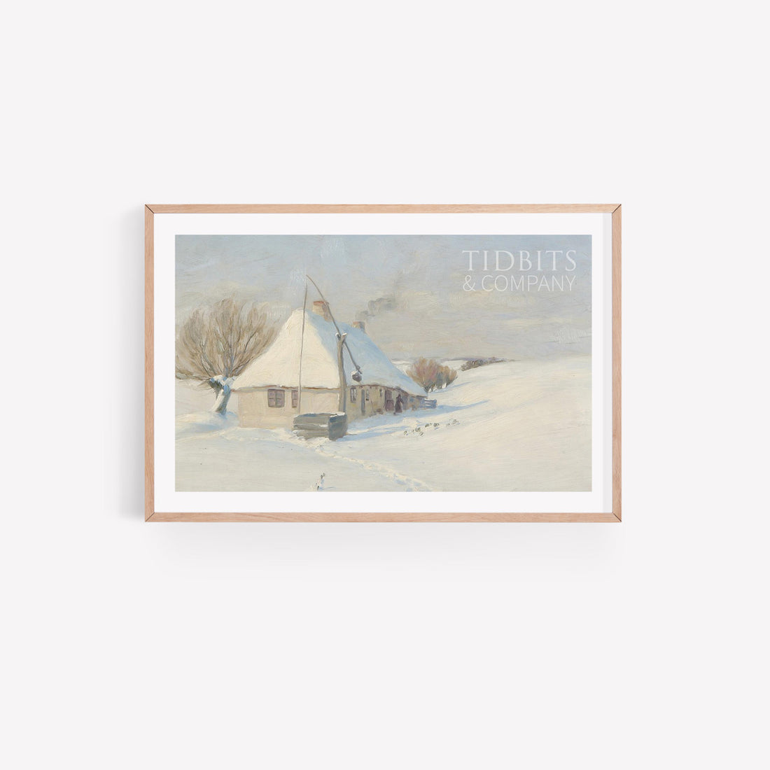 Vintage Art Print | Brave the Cold