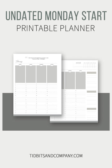 2024 Printable TIDBITS Day Planner – TIDBITS & Company