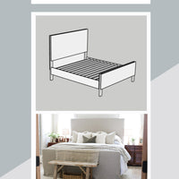 Upholstered and Slipcovered Bed Plans
